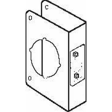 Don-Jo Classic Wrap Around for Cylindrical Door Lock with 2-1/8" Hole with 2-3/4" Backset and 1-3/4" Door CW81BZ